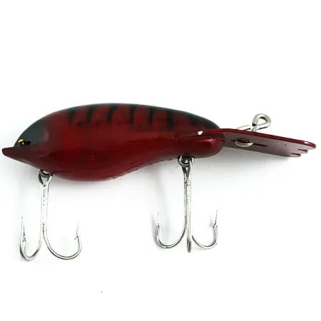 Fred Arbogast Mud Bug Esca, Rosso Scuro, 14g, Paletta Metallo, #5863