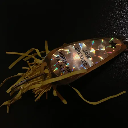 Northland Jaw-Breaker Ondulante, Oro, 15,5g, Skirt Giallo, #5865