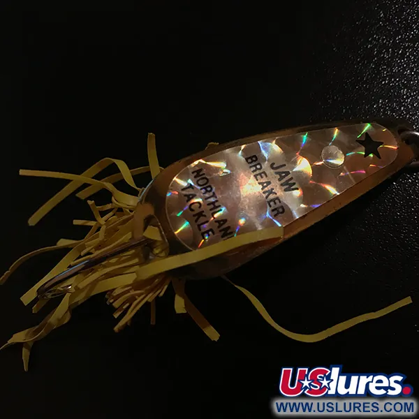 Northland Jaw-Breaker Ondulante, Oro, 15,5g, Skirt Giallo, #5865