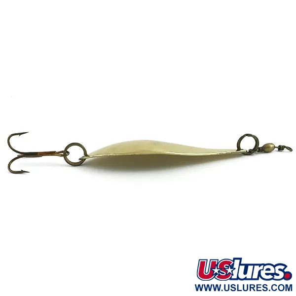 Lanes Tackle & Bait Lane's Flasher Ondulante, Ottone, 19g, Vintage, #5869