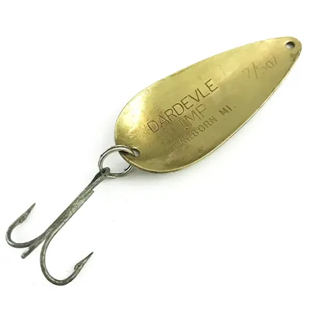 Eppinger Dardevle Imp Ondulante, Ottone, 11g, Dearborn MI, #5874