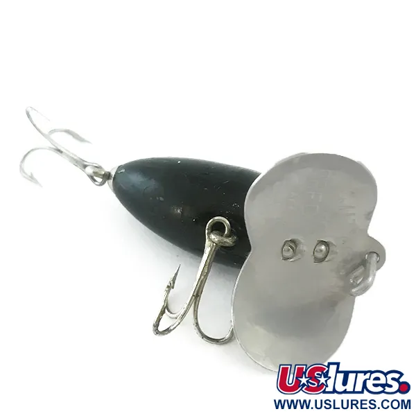 Fred Arbogast Jitterbug Topwater, Nero, 7g, Esca Vintage, #5880
