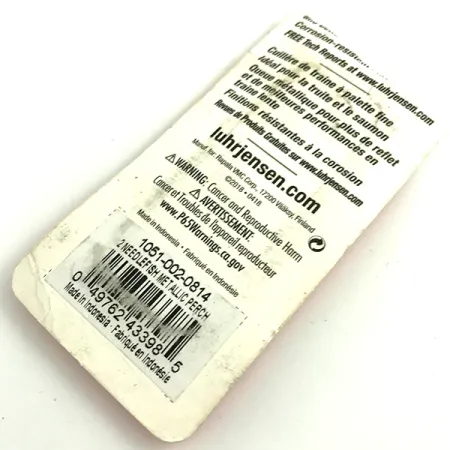 Luhr Jensen Needlefish 2 Ondulante, Fire Tiger, 3g, Coda pinna, #5889