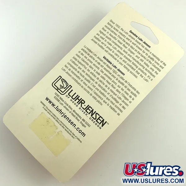 Ondulante Luhr Jensen Loco 3, Oro, 17g, Martellato, #5895