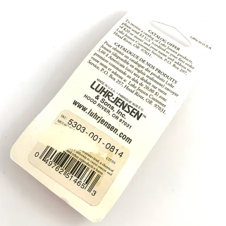 Luhr Jensen Loco 1UV Cucchiaino, Pesce persico, 4g, UV, #5900