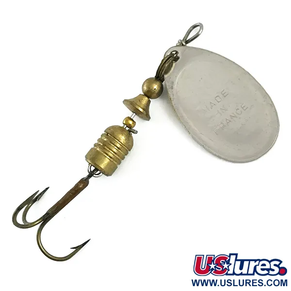 Mepps Aglia 2 (1950s) Cucchiaino, Argento, 4,5g, British Patent, #5906