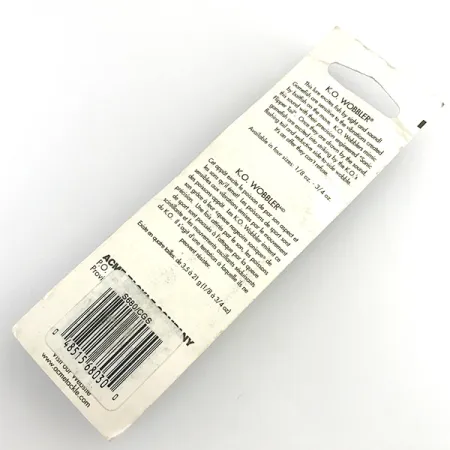 Acme K.O. Wobbler UV Ondulante, Giallo/Verde/Nichel, 21g, #5923