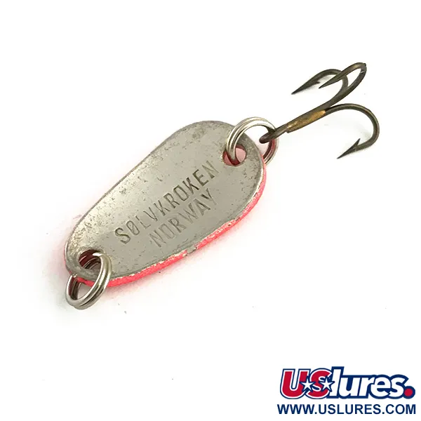 Sølvkroken Spesial Classic UV Ondulante, Rosso UV / Argento, 4g, #6264