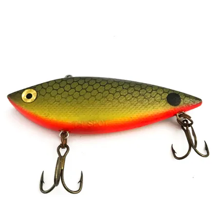 Cotton Cordell TH Spot UV Lipless Crankbait, Verde/Arancio, 14g, UV, #5935