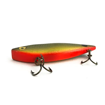 Cotton Cordell TH Spot UV Lipless Crankbait, Verde/Arancio, 14g, UV, #5935