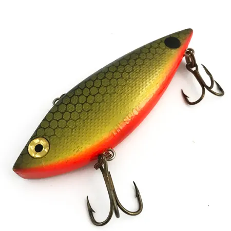 Cotton Cordell TH Spot UV Lipless Crankbait, Verde/Arancio, 14g, UV, #5935