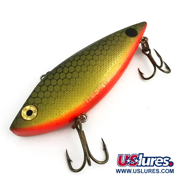 Cotton Cordell TH Spot UV Lipless Crankbait, Verde/Arancio, 14g, UV, #5935