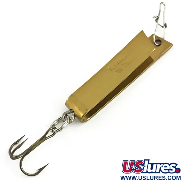 South Bend Super-Duper 502 Ondulante, Oro/Rosso, 2,5g, Vintage, #5952