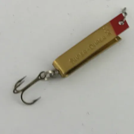 South Bend Super-Duper 502 Ondulante, Oro/Rosso, 2,5g, Vintage, #5952