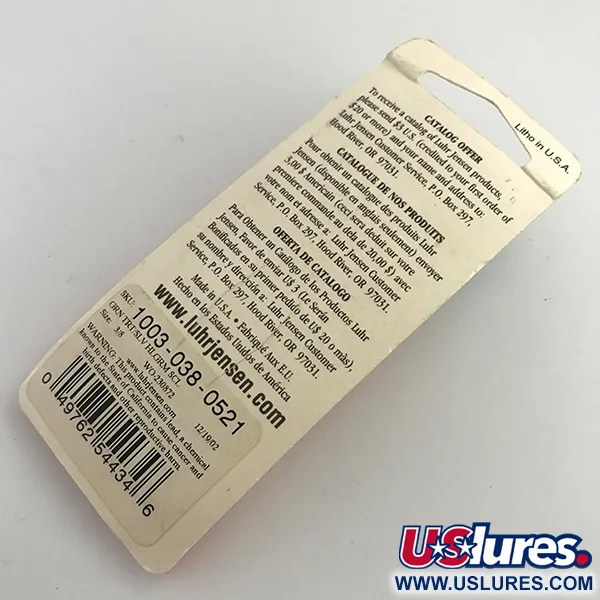 Luhr Jensen Krocodile Die #3 UV Ondulante, Trota Iridea, 10g, #5958