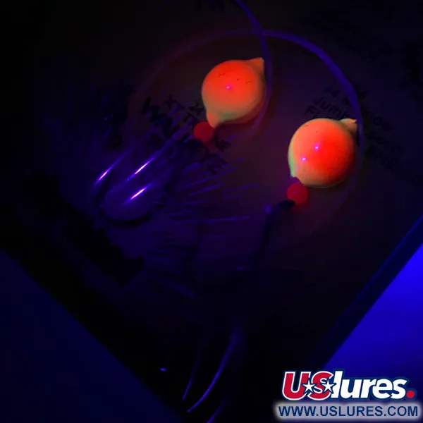 Northland Live Fishing Bait Roach Rig UV Montatura, Arancio, UV, #5967