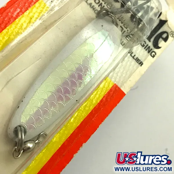 Luhr Jensen Krocodile Die #3 Ondulante, White Pearl, 14g, #5970