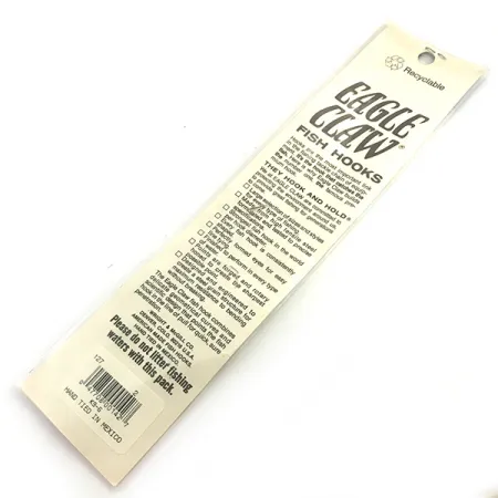 Eagle Claw Snelled Hooks 2 Ami montati, Bronzo, 6 pz, #5973