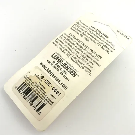 Luhr Jensen Loco 2 Ondulante, Bianco Perla/Ologramma, 7g, #5974