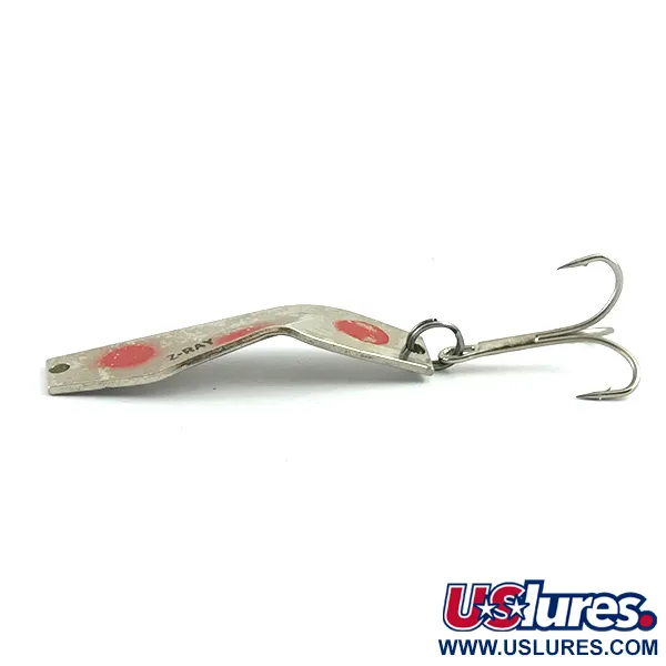 Z-RAY Lures Z-Ray Ondulante, Nickel / Rosso, 7g, Nichelato, #5976