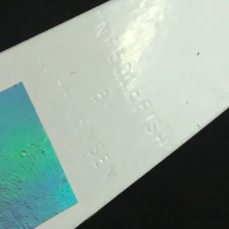 Luhr Jensen Needlefish Ondulante Traina, Bianco/Rosso/Verde, 11.5g, #5977