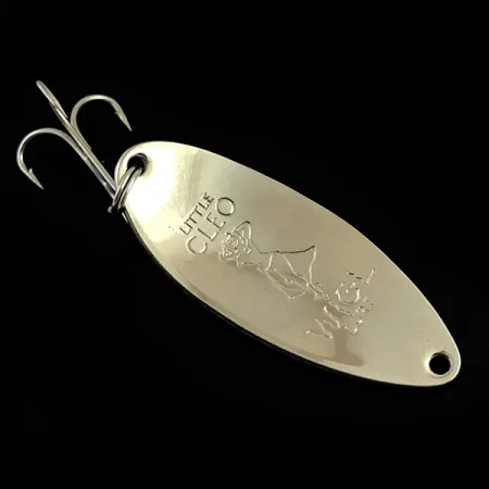 Ondulante Seneca Little Cleo (Hula Girl) Glow, Bianco/Arancio/Nickel, 14g, #5978