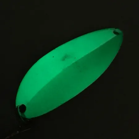 Ondulante Seneca Little Cleo Glow, Bianco/Verde/Nickel, 14g, Hula Girl, #5981