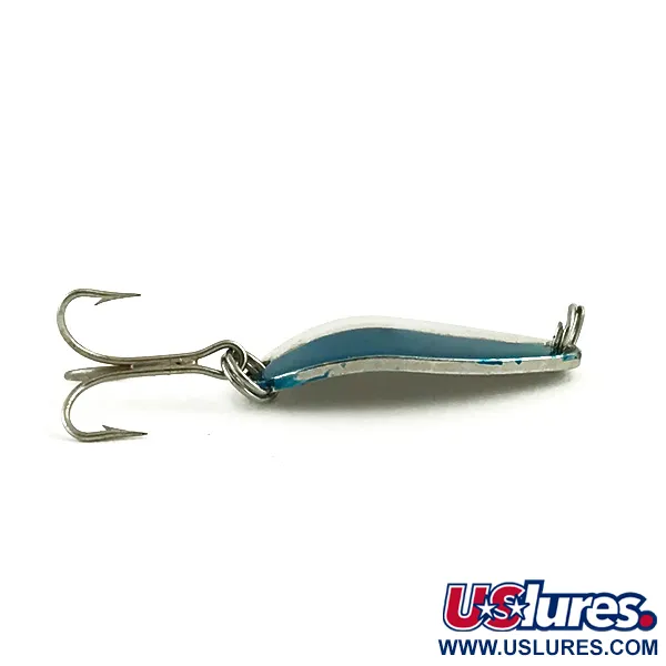 Seneca Little Cleo Ondulante, Nichel / Blu, 5g, USA-Vintage, #6002