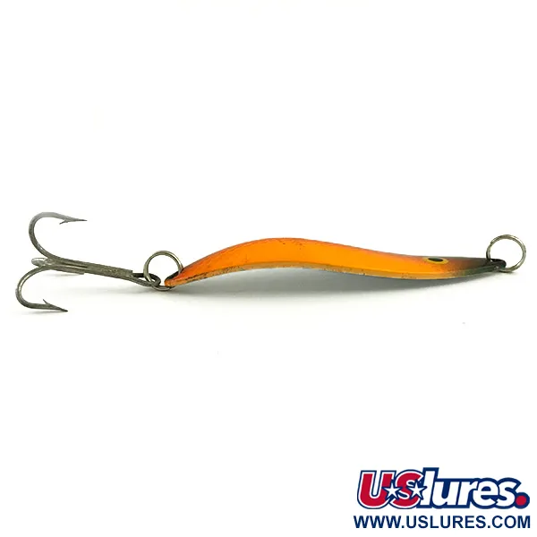 Red Eye Lures The Perfect Minnow Ondulante, Arancio/Marrone, 14g, #6004