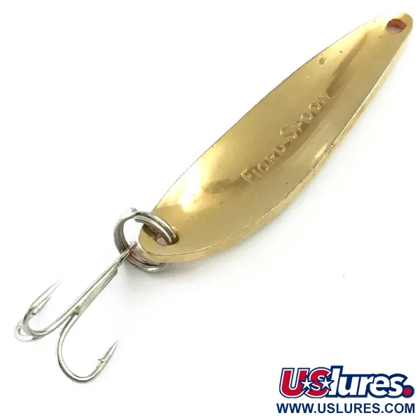Acme Fiord Spoon Ondulante, Oro / Arancione, 7g, Lancio a distanza, #6013