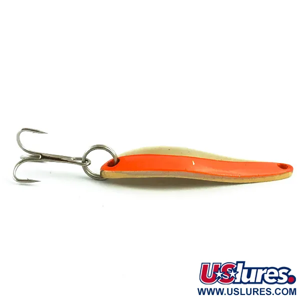 Acme Fiord Spoon Ondulante, Oro / Arancione, 7g, Lancio a distanza, #6013