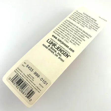 Luhr Jensen Hot Shot 40 Esca, Caramel Red, 7g, Profondità 3m, #6042