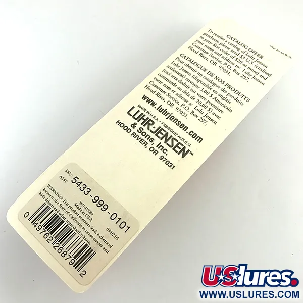 Luhr Jensen Hot Shot 40 Esca, Caramel Red, 7g, Profondità 3m, #6042