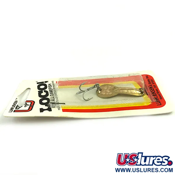 Luhr Jensen Loco 1 Ondulante, Oro, 4g, Prism Lite, #6052