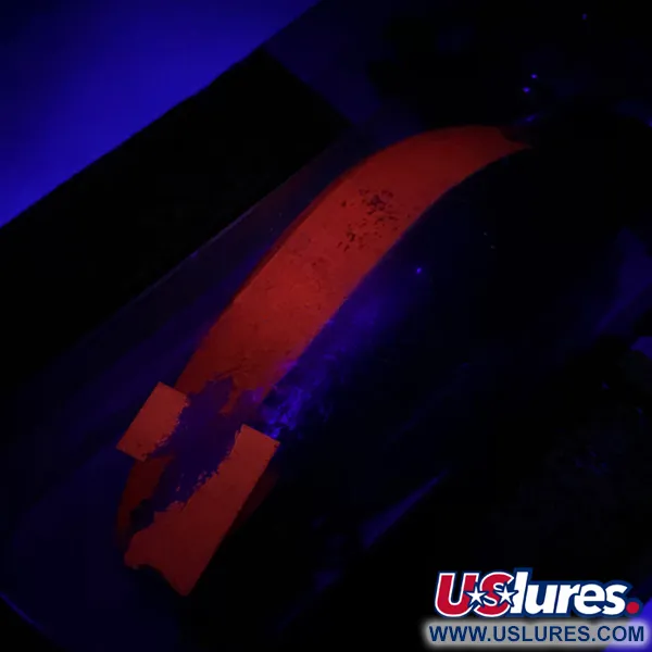 Krocodile Stubby Luhr Jensen Ondulante, Red / Nickel, 18g, Vintage, #6053