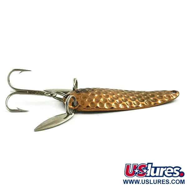 Eppinger Dardevle Imp Klicker Ondulante, Rame Martellato, 11g, #6061