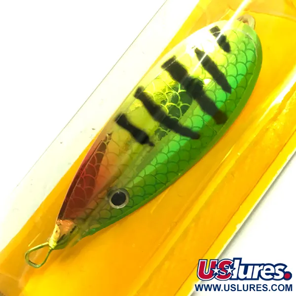 Johnson Weedless Silver Minnow Ondulante, Fire Tiger/Nickel, 14g, #6308