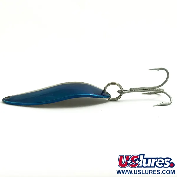 Eppinger Dardevle Devle Dog 7700 Ondulante, Nichel/Blu, 14g, #6072