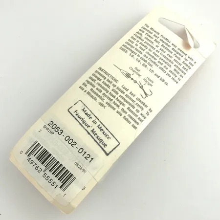 Luhr Jensen Fire Max Miracle 2 Esca, Rosso/Bianco Perla, 7g, #6080