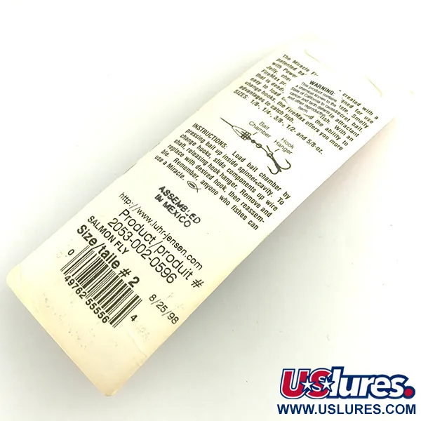 Luhr Jensen Fire Max Miracle 2 Cucchiaino, Oro, 7g, camera esca, #6121