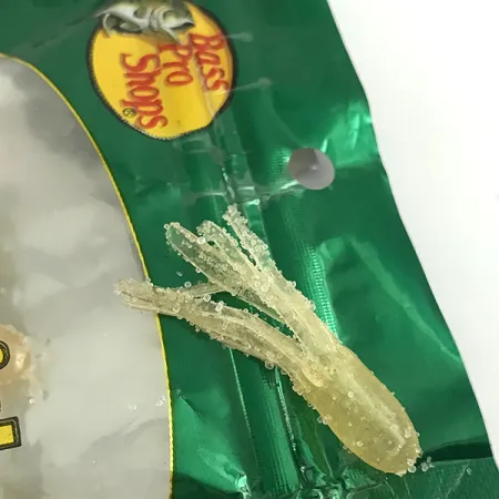 Bass Pro Shops Squermin' Squirts Tube, Bianco Glow, 3.5cm, Glow, #6094