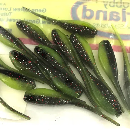 Bobby Garland Baby Shad UV Softbait, Green UV, 5cm, Finesse, #6119