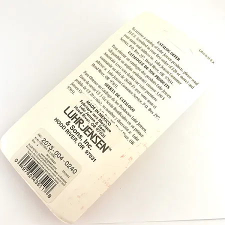 Luhr Jensen TEE Spoon UV Ondulante, Verde/Giallo Fluo, 14g, UV, #6128