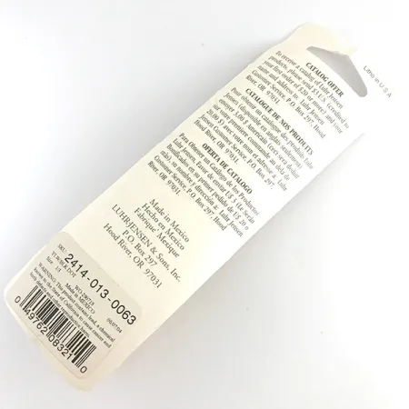 Luhr Jensen Shyster Spinner, Giallo/Oro/Holo, 9g, Piume, #2414-013-0063