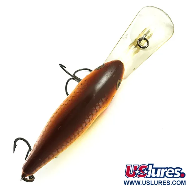 Rapala Risto Rap Artificiale, Yellow / Brown, 16g, Deep Runner, #6163