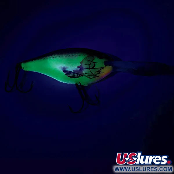 Rapala Risto Rap Artificiale, Yellow / Brown, 16g, Deep Runner, #6163