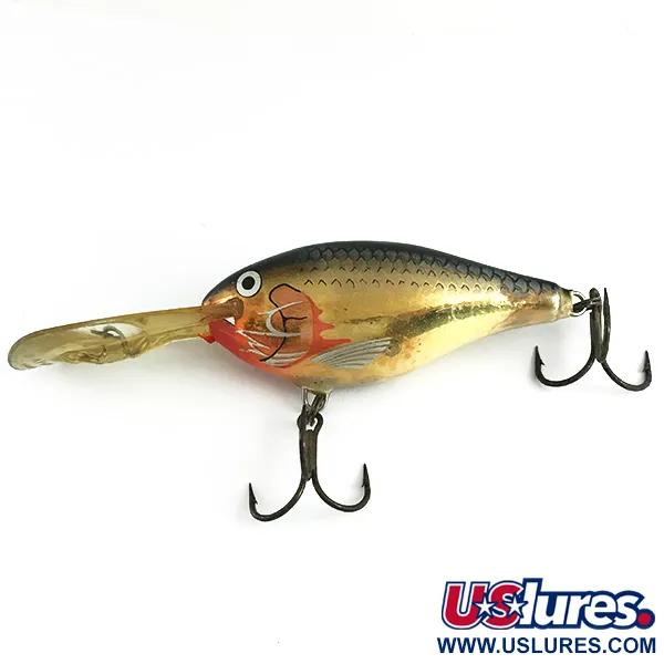 Artificiale RAPALA RISTO RAP, Oro/Nero, 16g, Profondità 3m, #6164