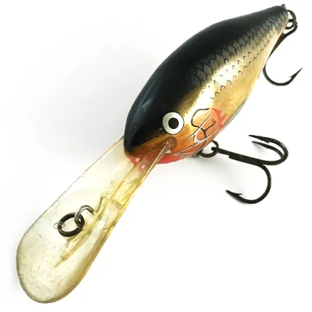 Artificiale RAPALA RISTO RAP, Oro/Nero, 16g, Profondità 3m, #6164
