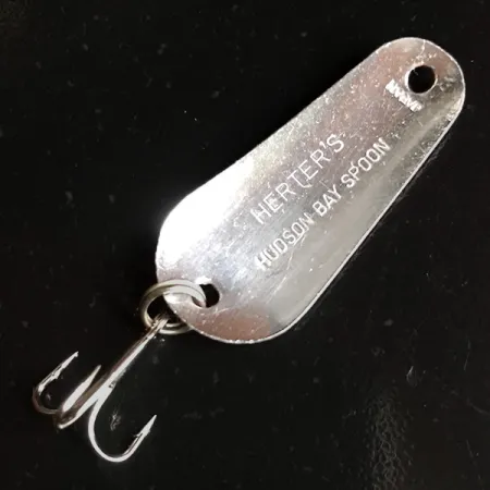 Herter's Hudson bay spoon Ondulante, Rosso/Bianco/Nickel, 7g, #6191