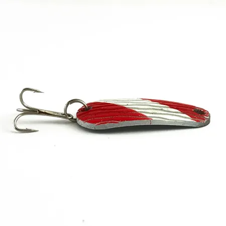 Herter's Hudson bay spoon Ondulante, Rosso/Bianco/Nickel, 7g, #6191